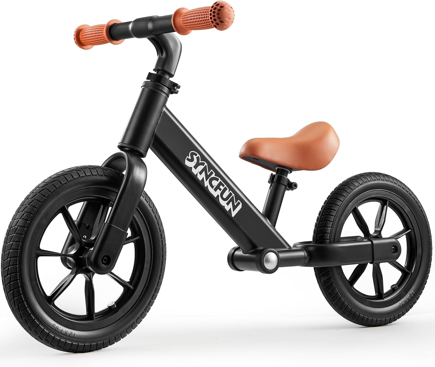 Toddler Balance Bike with Adjustable Seat and Carry Handle