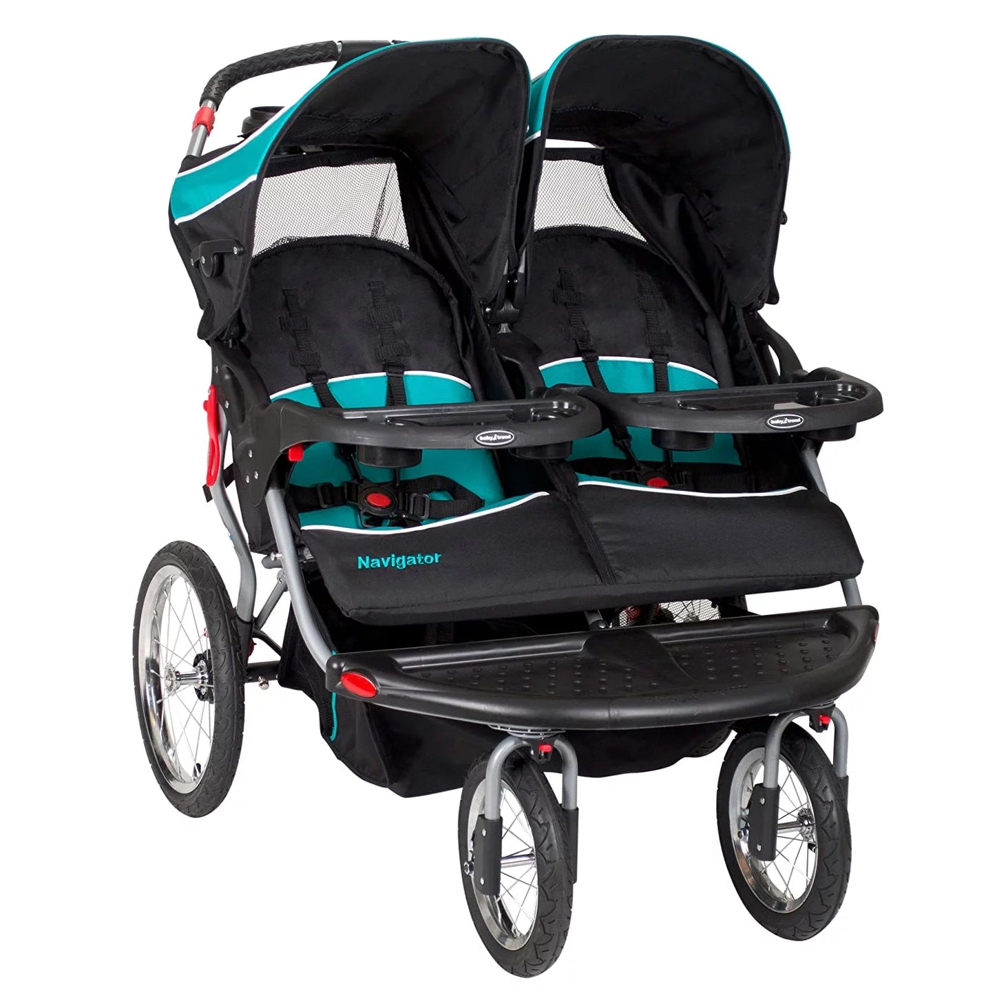 Navigator Double Jogger Stroller, Tropic