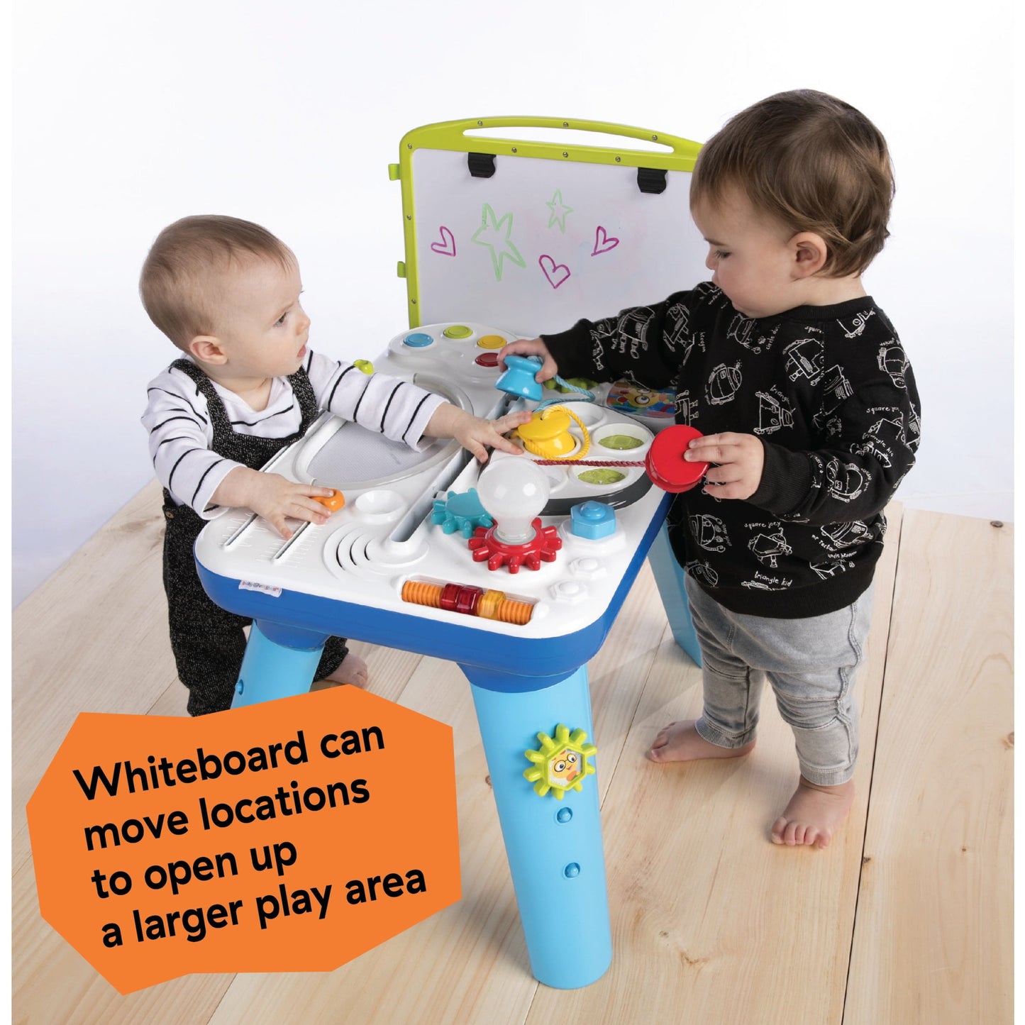 Removable Curiosity Table Unisex Toddler Activity Center