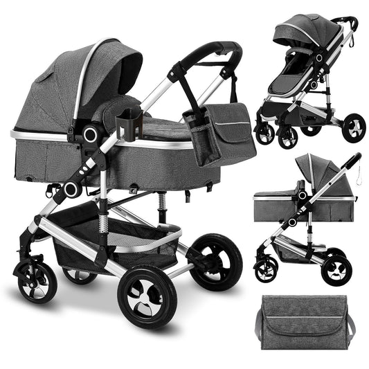 2 in 1 Convertible Baby Stroller