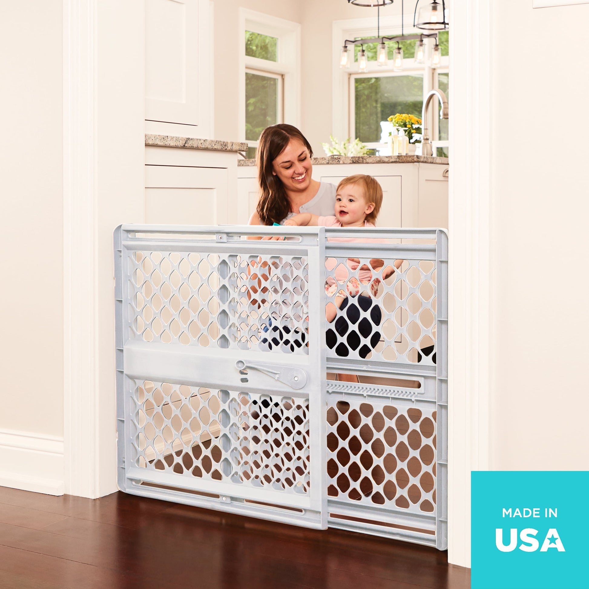 Toddleroo by  Supergate Explorer Baby Gate - 26 to 42 Inches Wide and Stands 26 Inches Tall