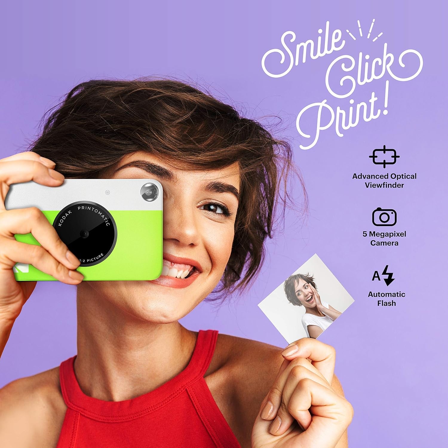 Printomatic Full-Color Instant Print Digital Camera