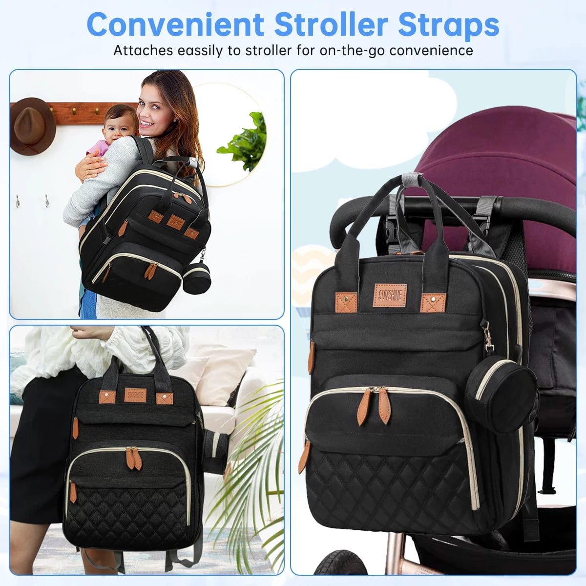 Diaper Bag Backpack