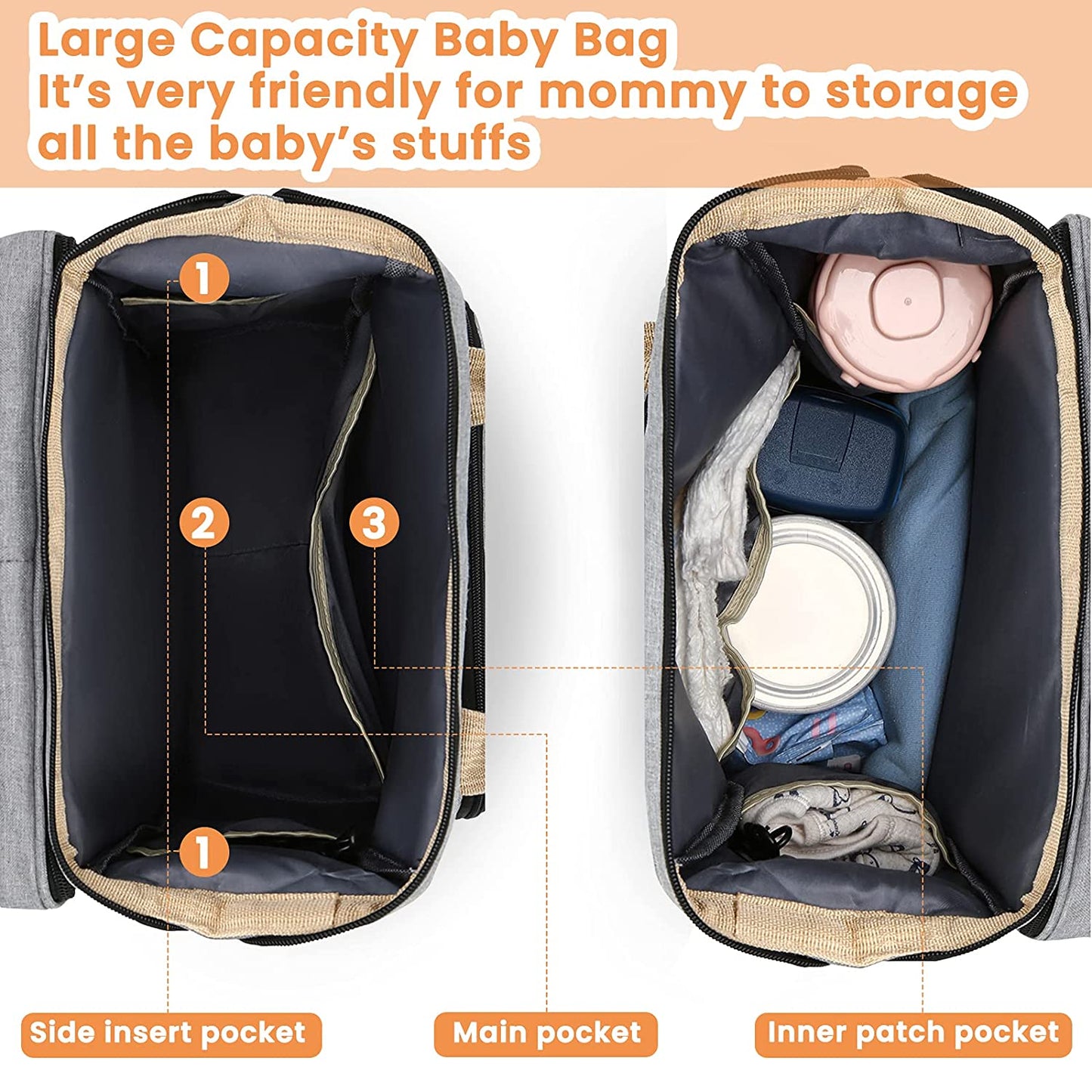 The Baby Nappy Changing Bag